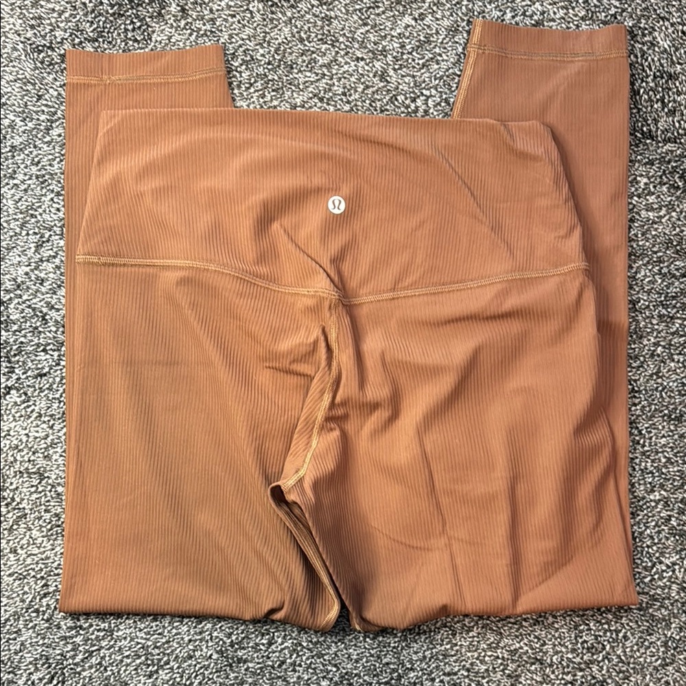 Lululemon Align, ribbed high-rise pant 25”